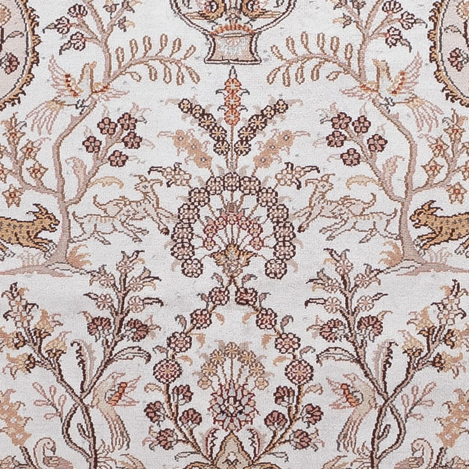 Seidenteppich - China Seide - 183 x 122 cm - creme