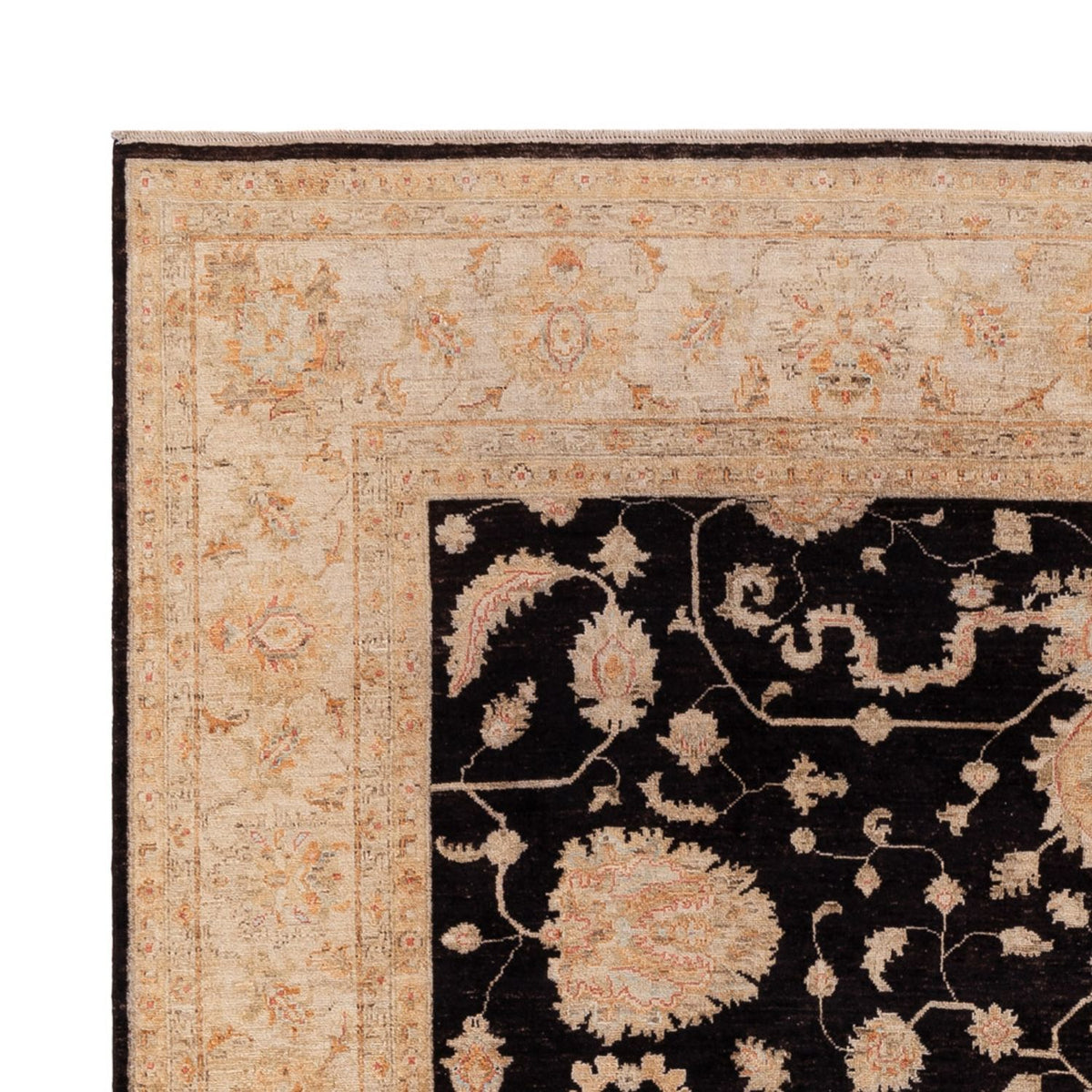 Ziegler Carpet - 295 x 247 cm - sort