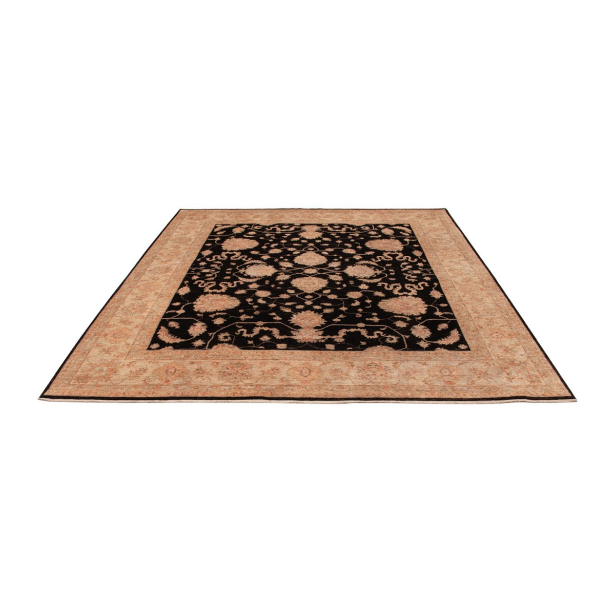 Ziegler Carpet - 295 x 247 cm - sort