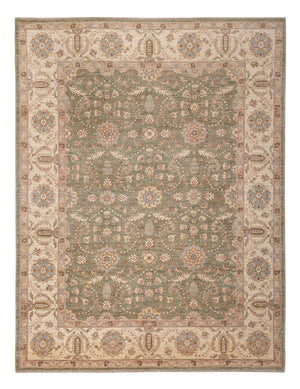 Ziegler Carpet - 309 x 248 cm - olivengrøn