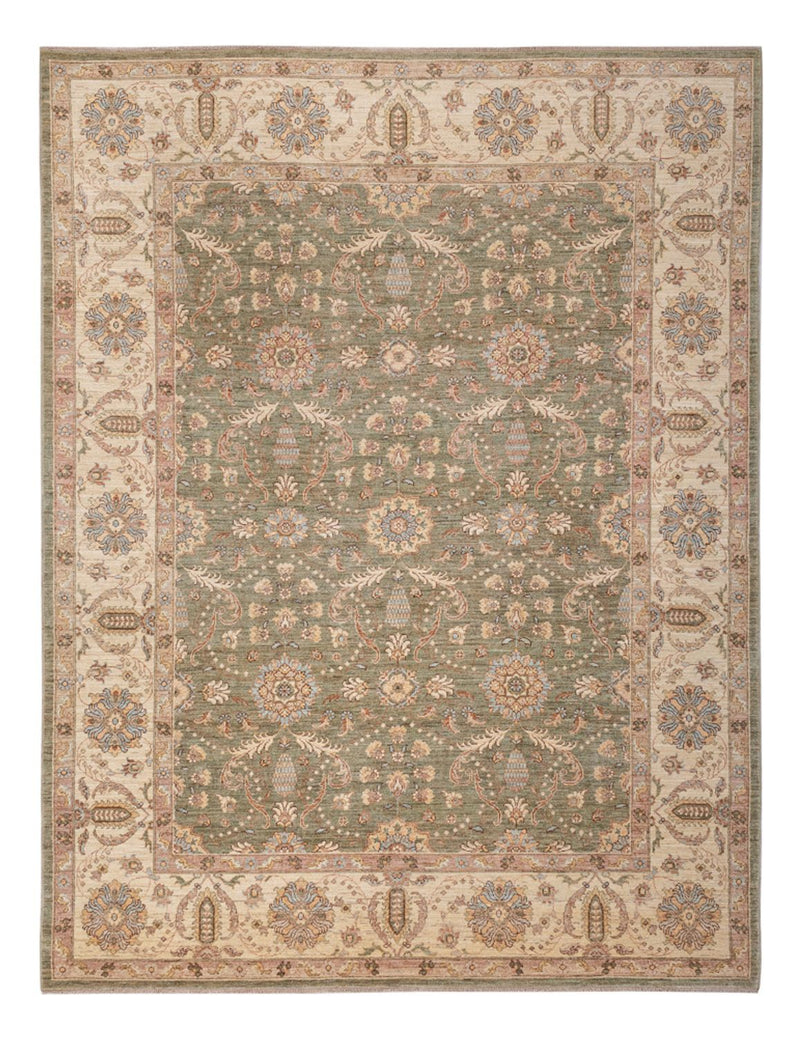 Ziegler Carpet - 309 x 248 cm - olivengrøn