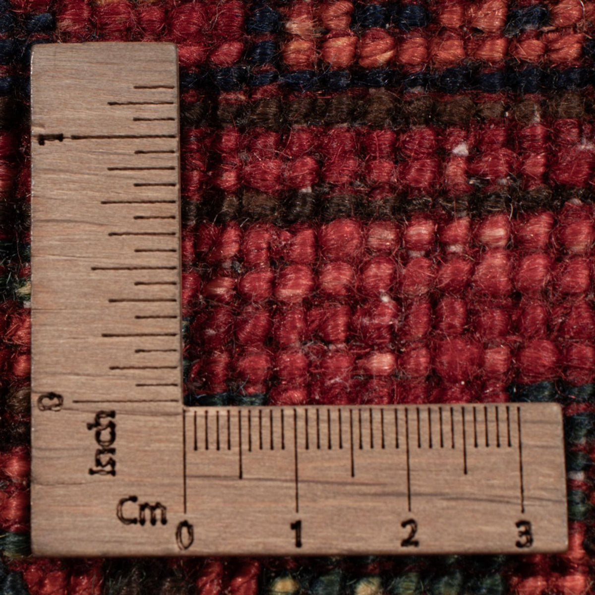 Afghansk tæppe - Kunduz - 222 x 154 cm - rød