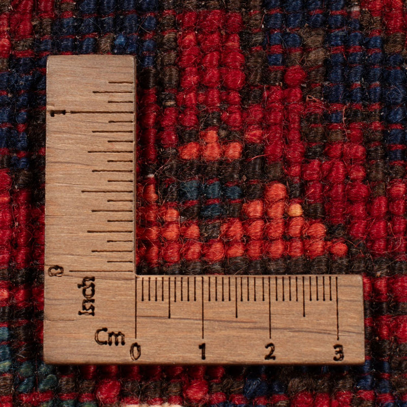 Afghansk tæppe - Kunduz - 238 x 176 cm - rød