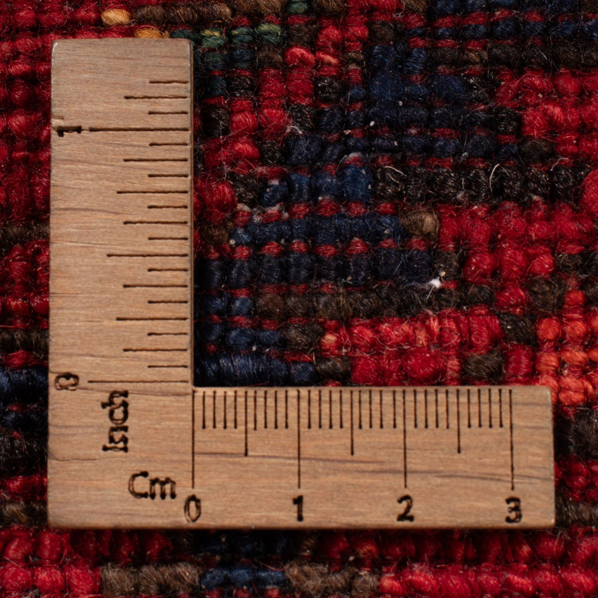 Afghansk tæppe - Kunduz - 234 x 172 cm - rød