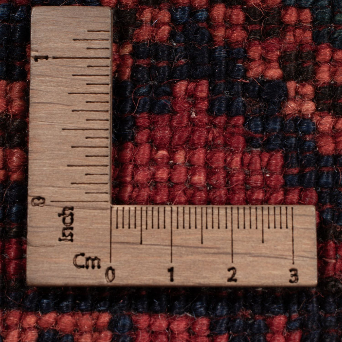 Afghansk tæppe - Kunduz - 256 x 176 cm - rød