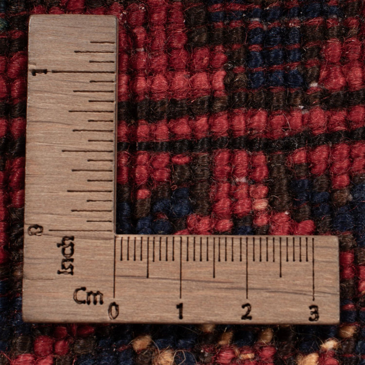 Afghansk tæppe - Kunduz - 241 x 177 cm - rød