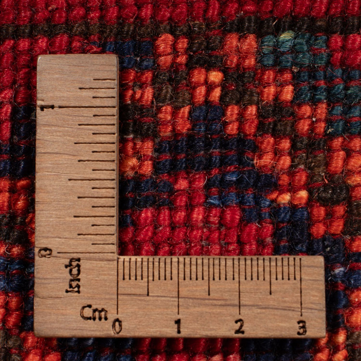 Afghansk tæppe - Kunduz - 238 x 172 cm - rød