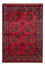 Afghansk tæppe - Kunduz - 243 x 177 cm - rød