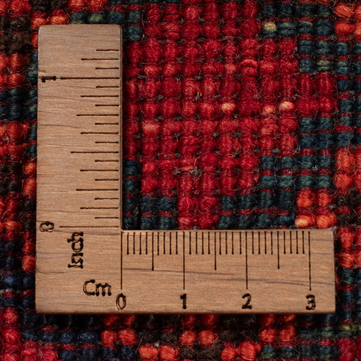 Afghansk tæppe - Kunduz - 240 x 173 cm - rød