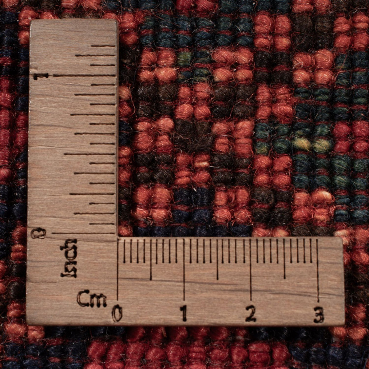 Afghansk tæppe - Kunduz - 241 x 175 cm - rød