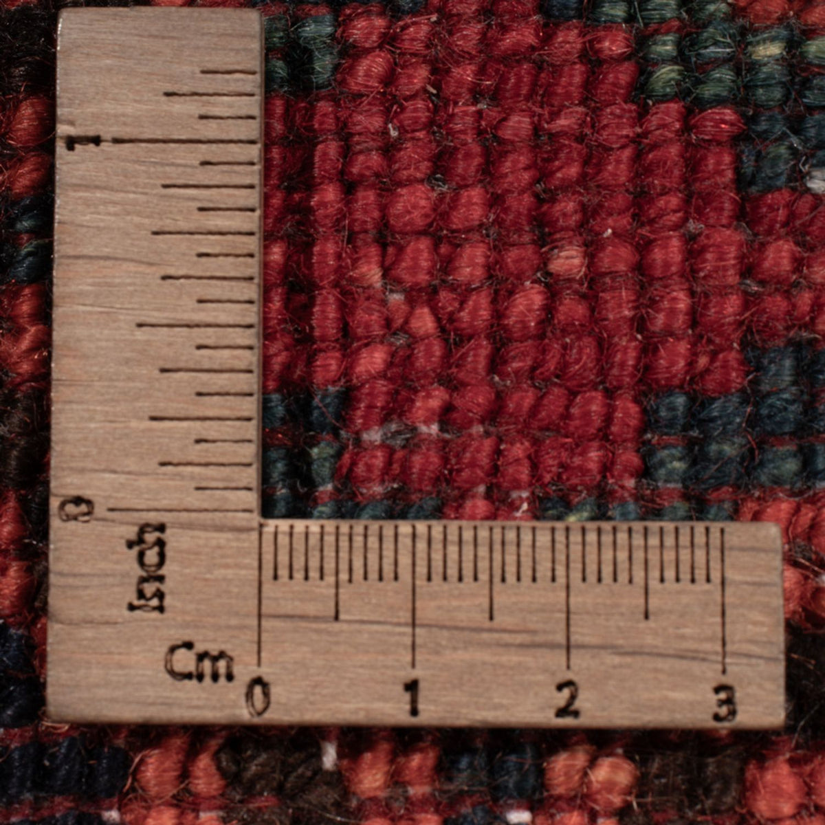 Afghansk tæppe - Kunduz - 246 x 180 cm - rød