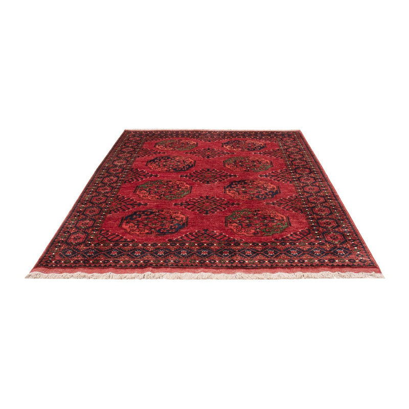Afghan Teppich - Kunduz - 234 x 176 cm - rot