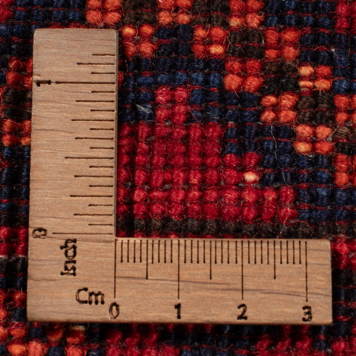 Afghansk tæppe - Kunduz - 242 x 171 cm - rød