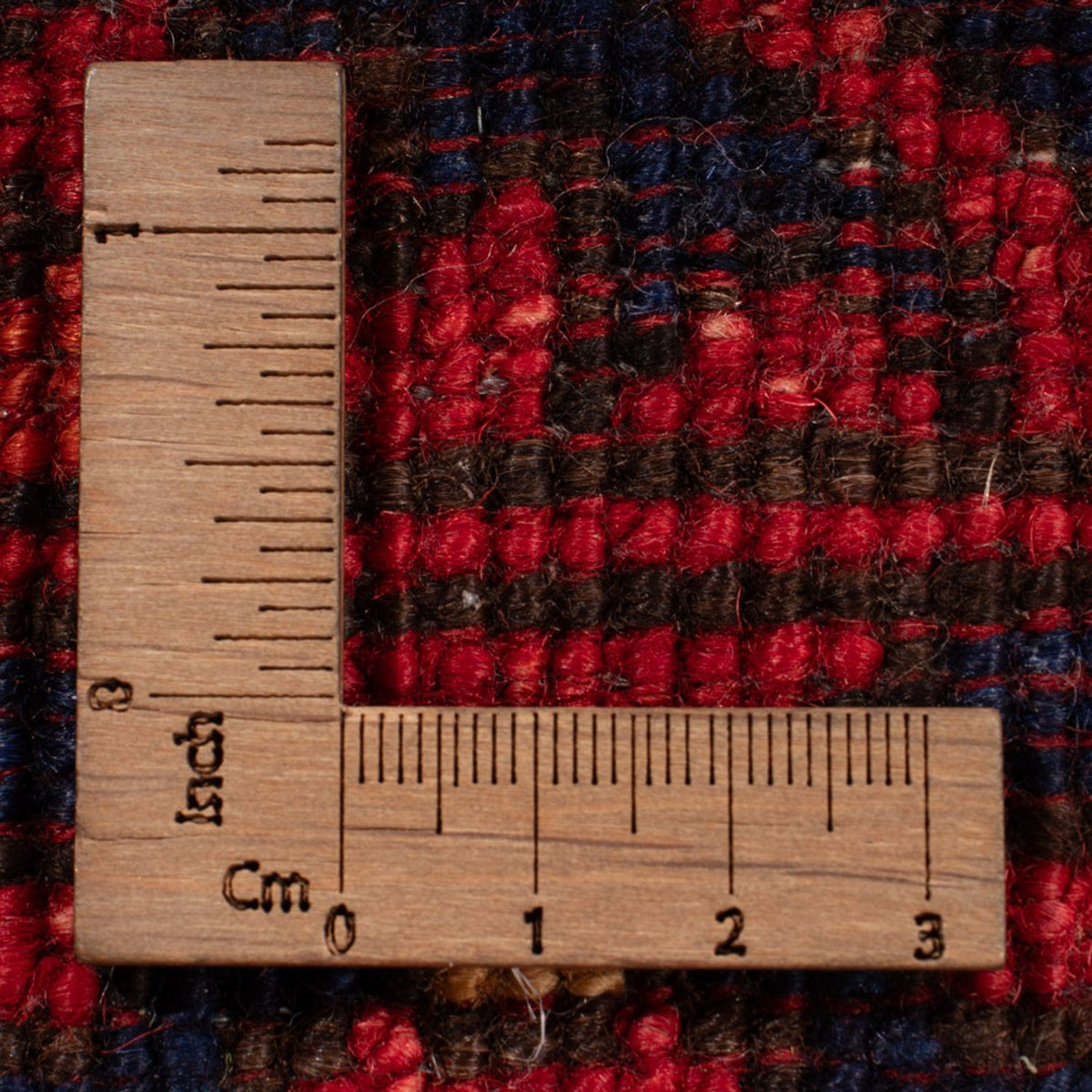 Afghansk tæppe - Kunduz - 244 x 177 cm - rød