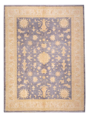 Ziegler Carpet - 287 x 216 cm - havblå