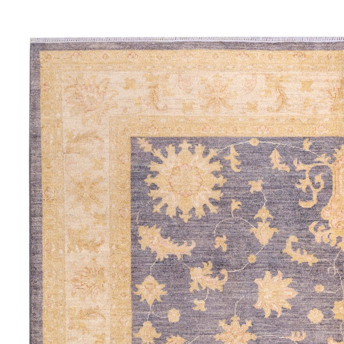 Ziegler Carpet - 287 x 216 cm - havblå