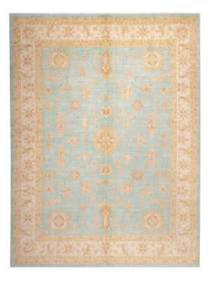 Ziegler Carpet - 287 x 211 cm - turkis