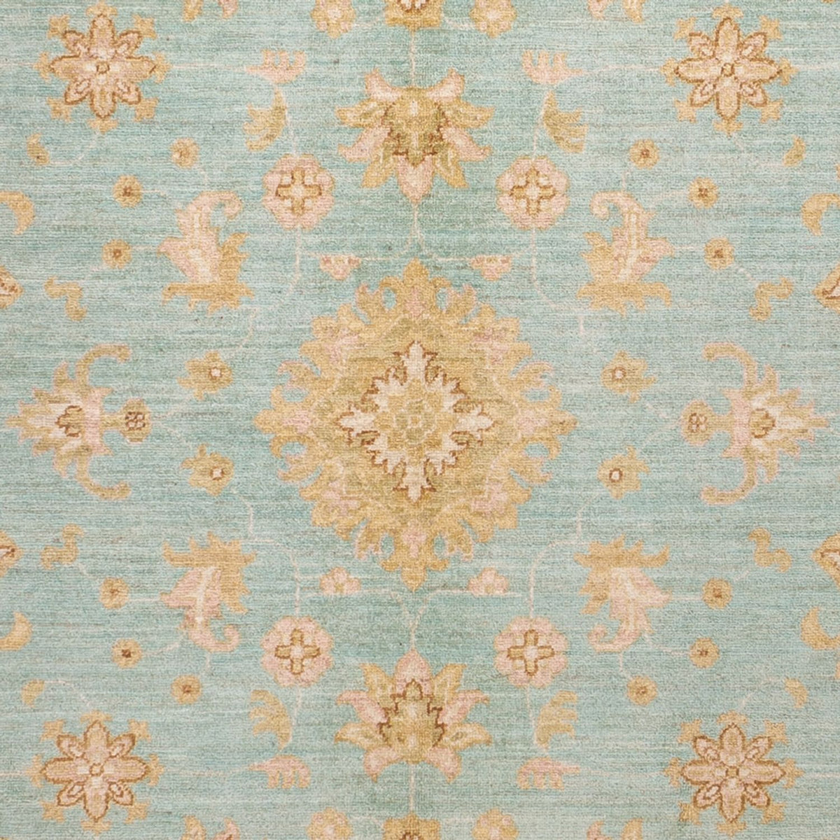 Ziegler Carpet - 287 x 211 cm - turkis