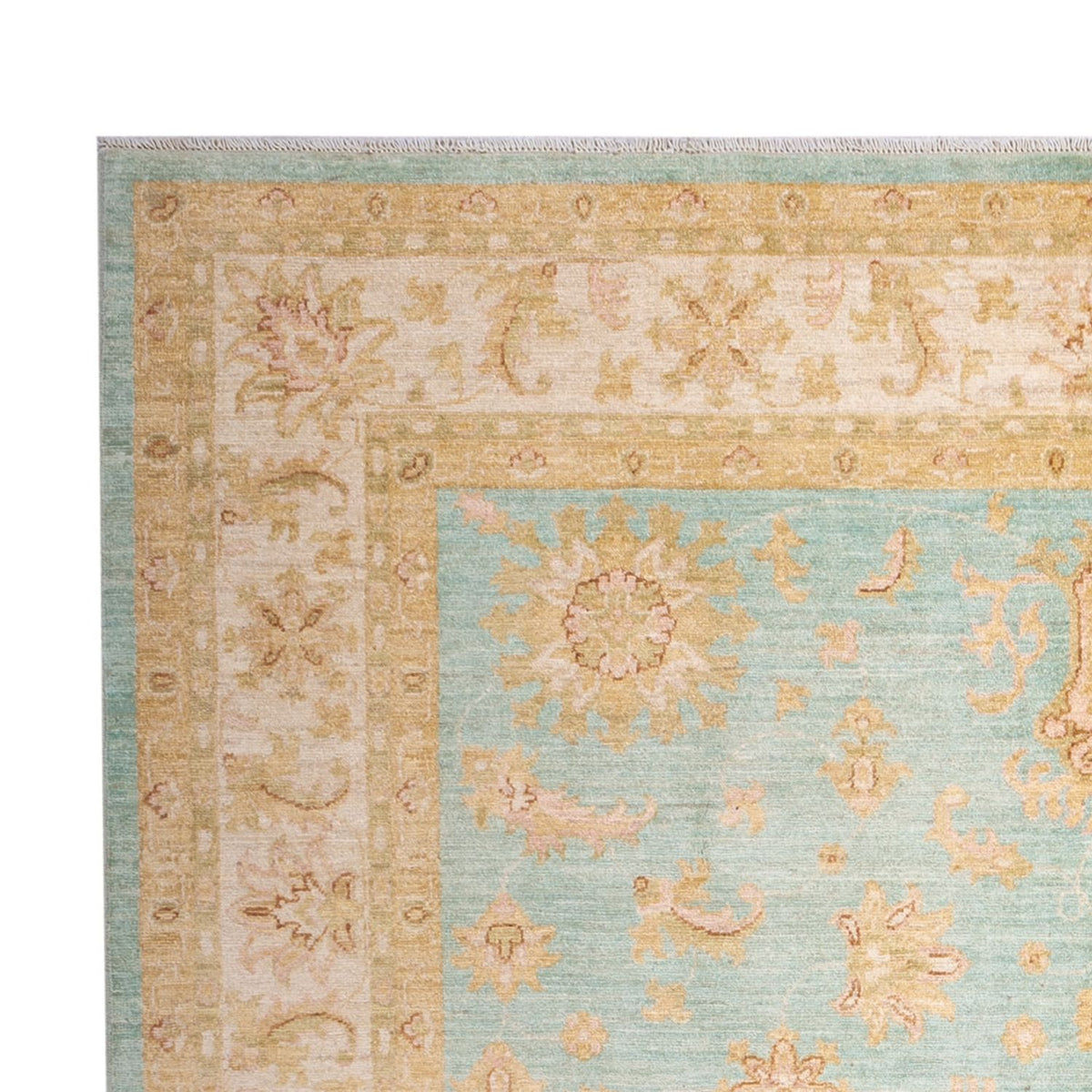 Ziegler Carpet - 287 x 211 cm - turkis
