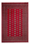 Bukhara Tæppe 200x302cm - Orientalsk tæppe - Rektangulær / Rød / 200 x 302 cm Rektangulær