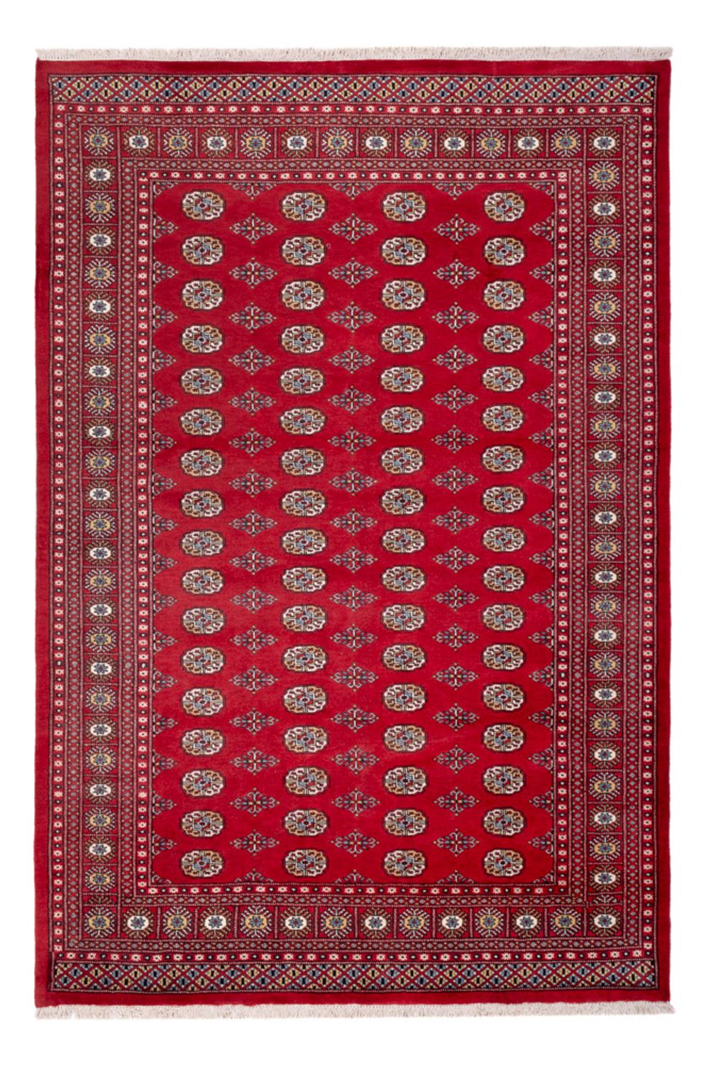Afghansk tæppe - Bukhara - 313 x 207 cm - rød