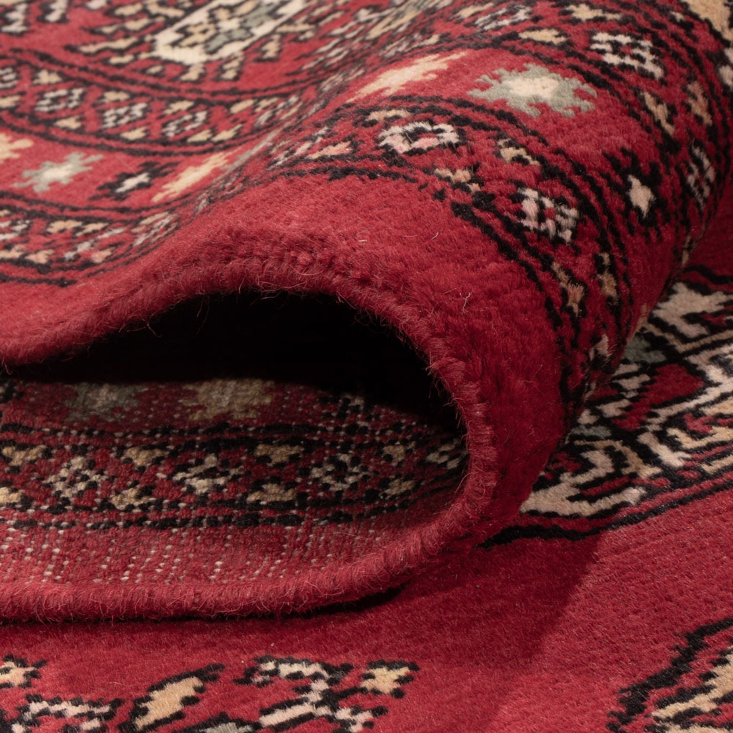 Afghansk tæppe - Bukhara - 318 x 210 cm - rød
