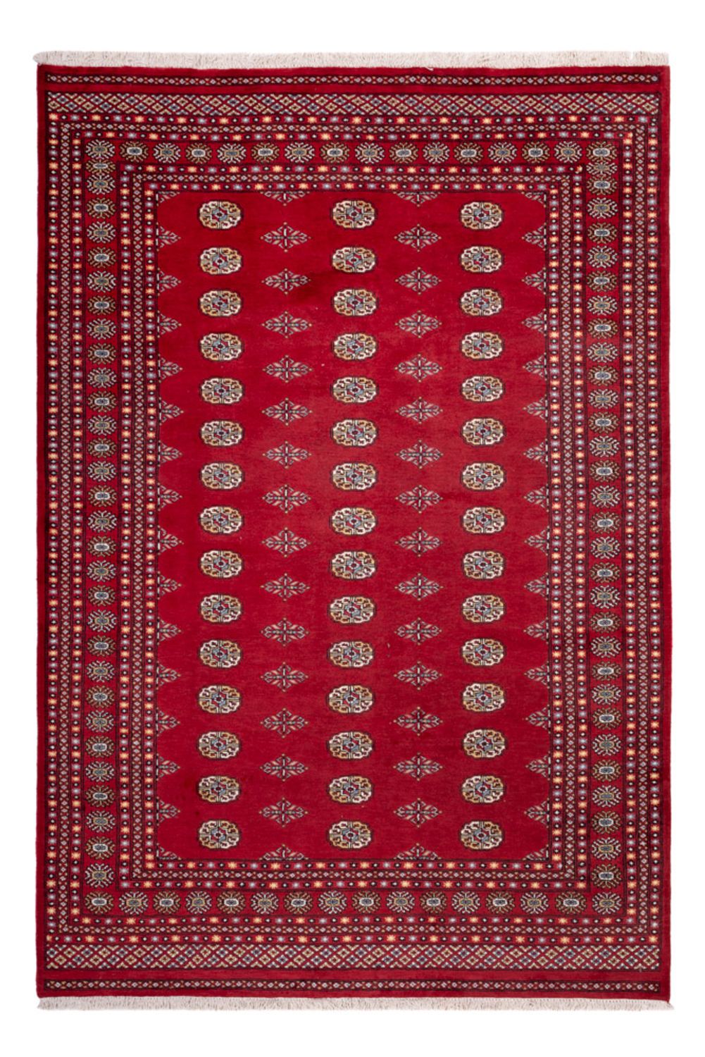 Afghansk tæppe - Bukhara - 308 x 207 cm - rød