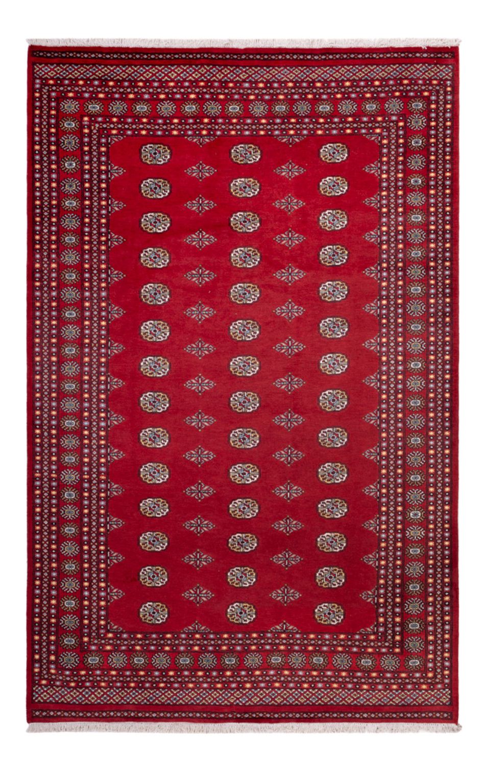 Afghansk tæppe - Bukhara - 314 x 202 cm - rød