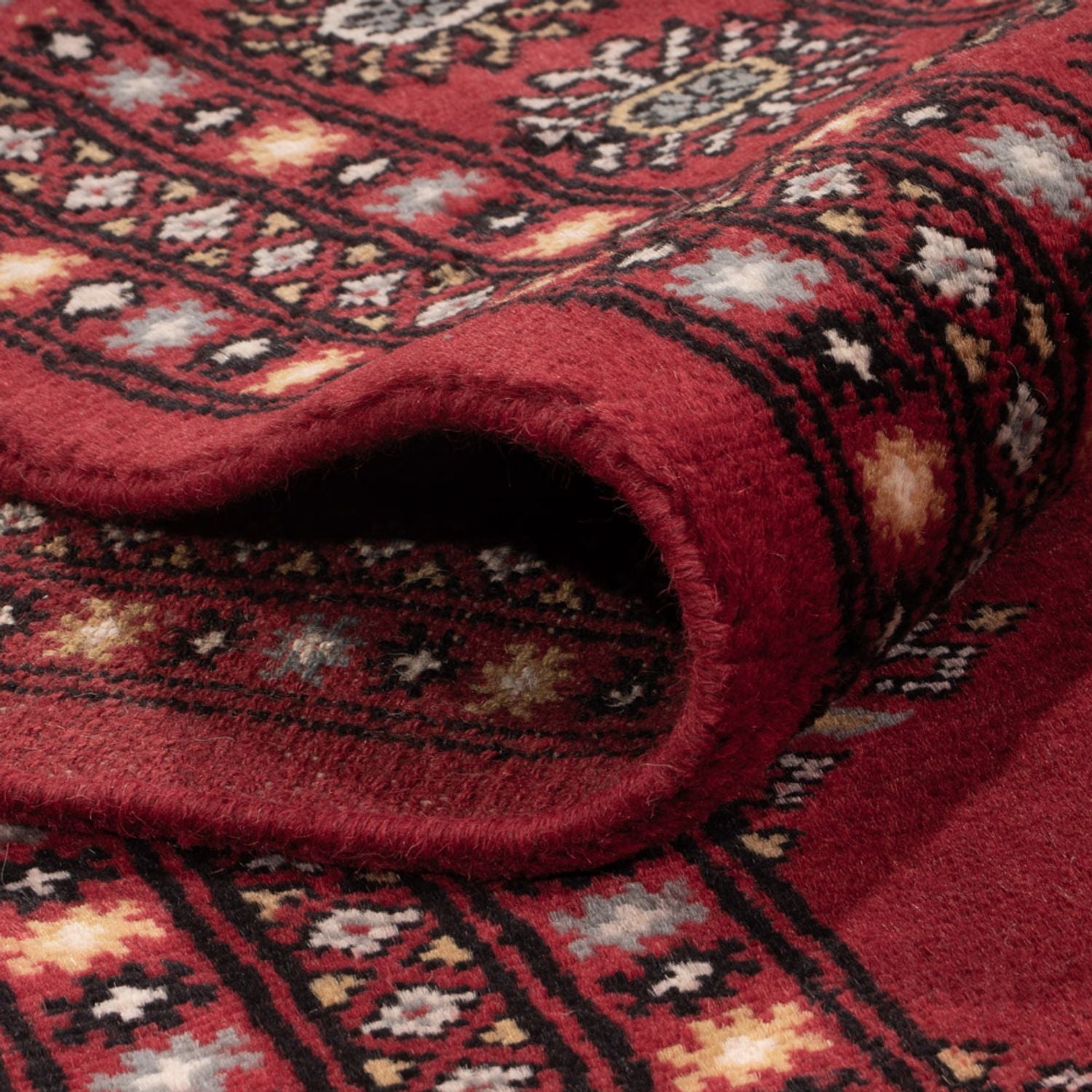 Afghansk tæppe - Bukhara - 306 x 202 cm - rød