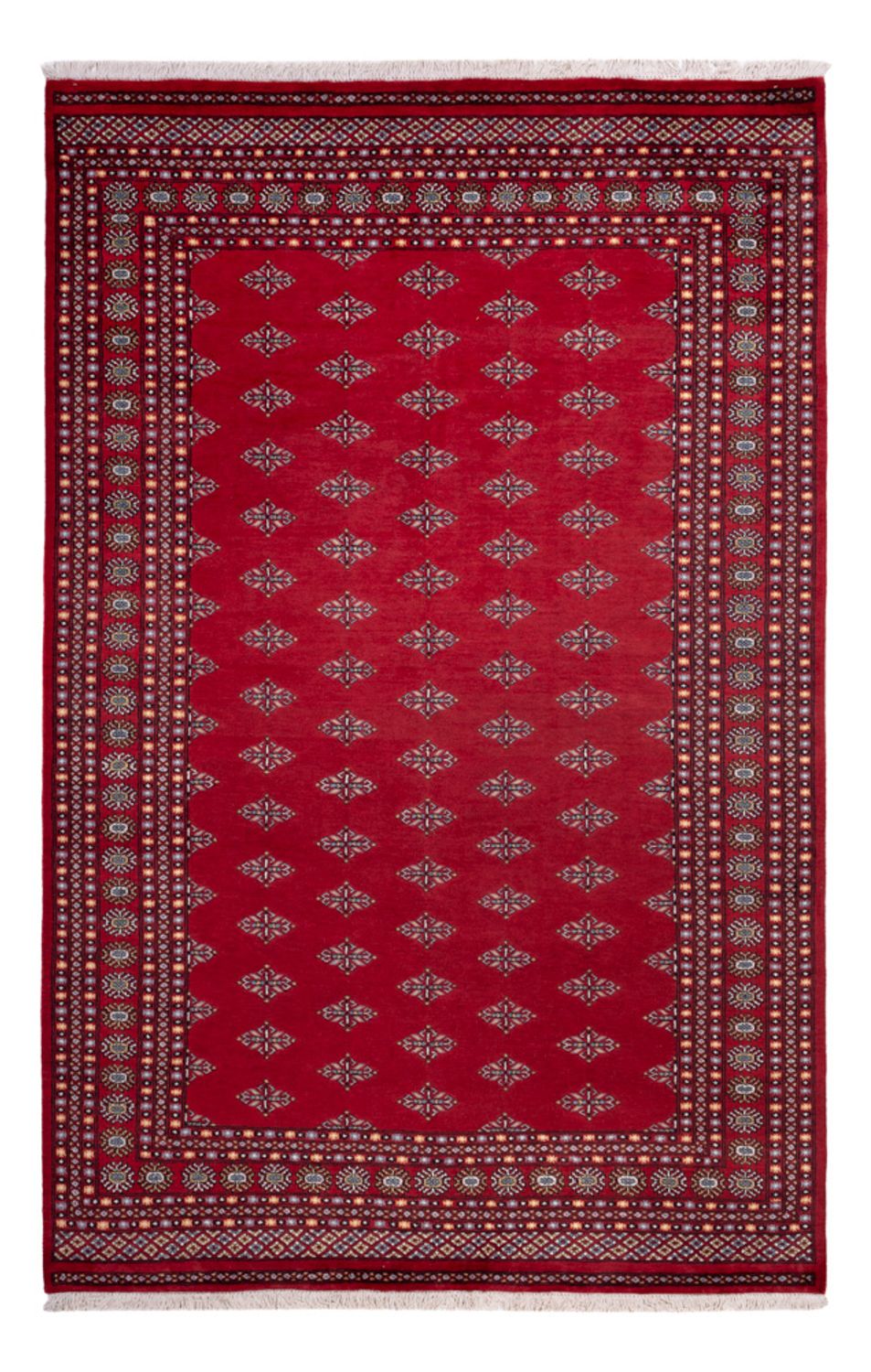 Afghansk tæppe - Bukhara - 317 x 204 cm - rød