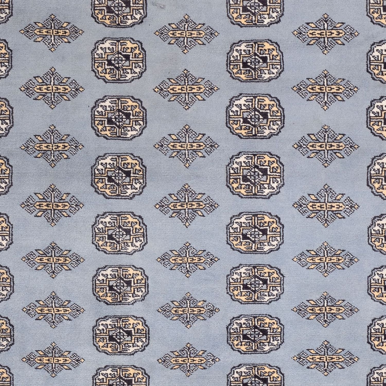 Afghansk tæppe - Bukhara - 300 x 204 cm - lysegrå