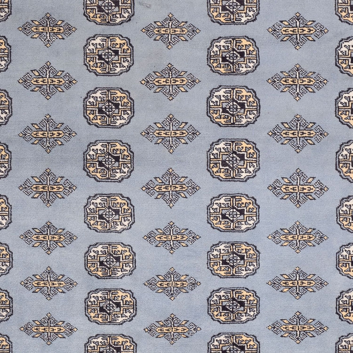 Afghansk tæppe - Bukhara - 300 x 204 cm - lysegrå