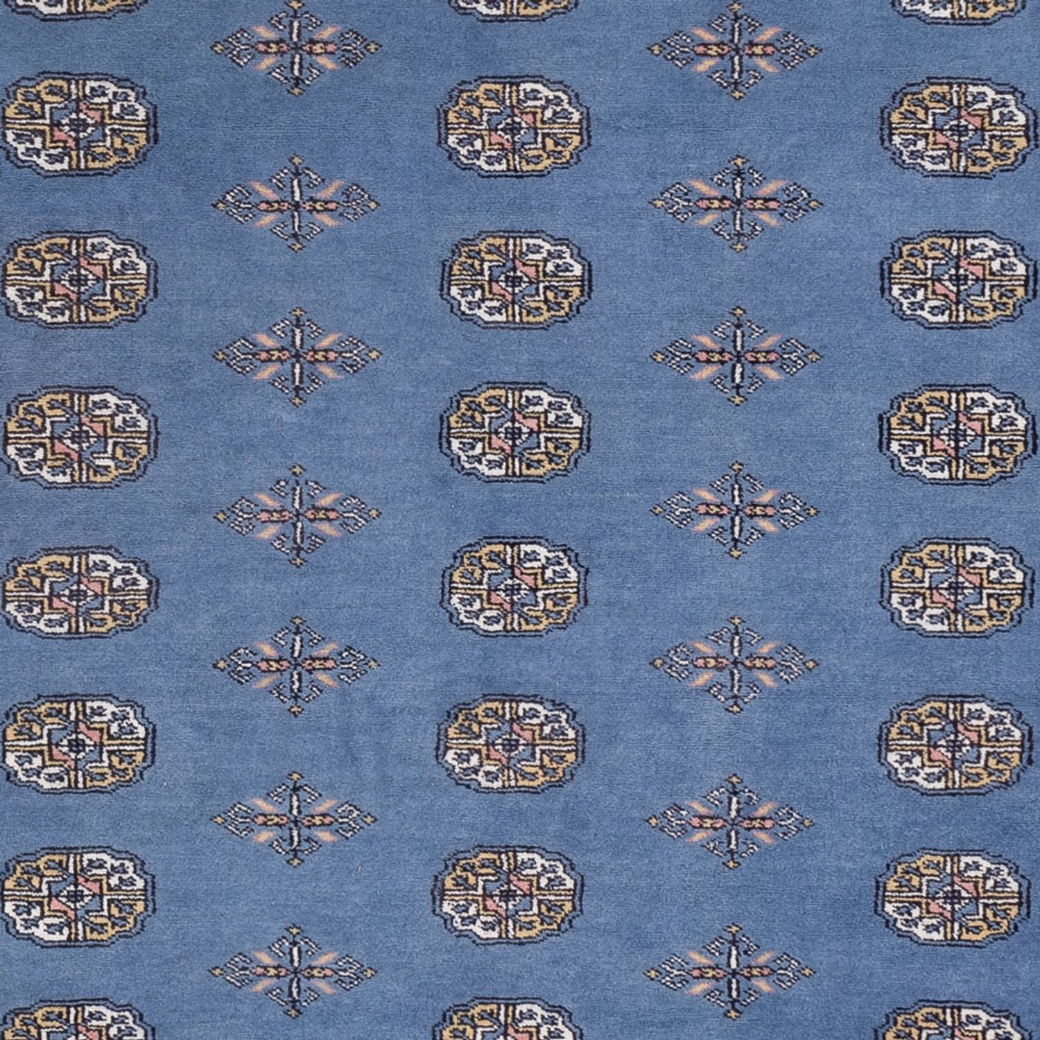 Afghansk tæppe - Bukhara - 308 x 206 cm - blå