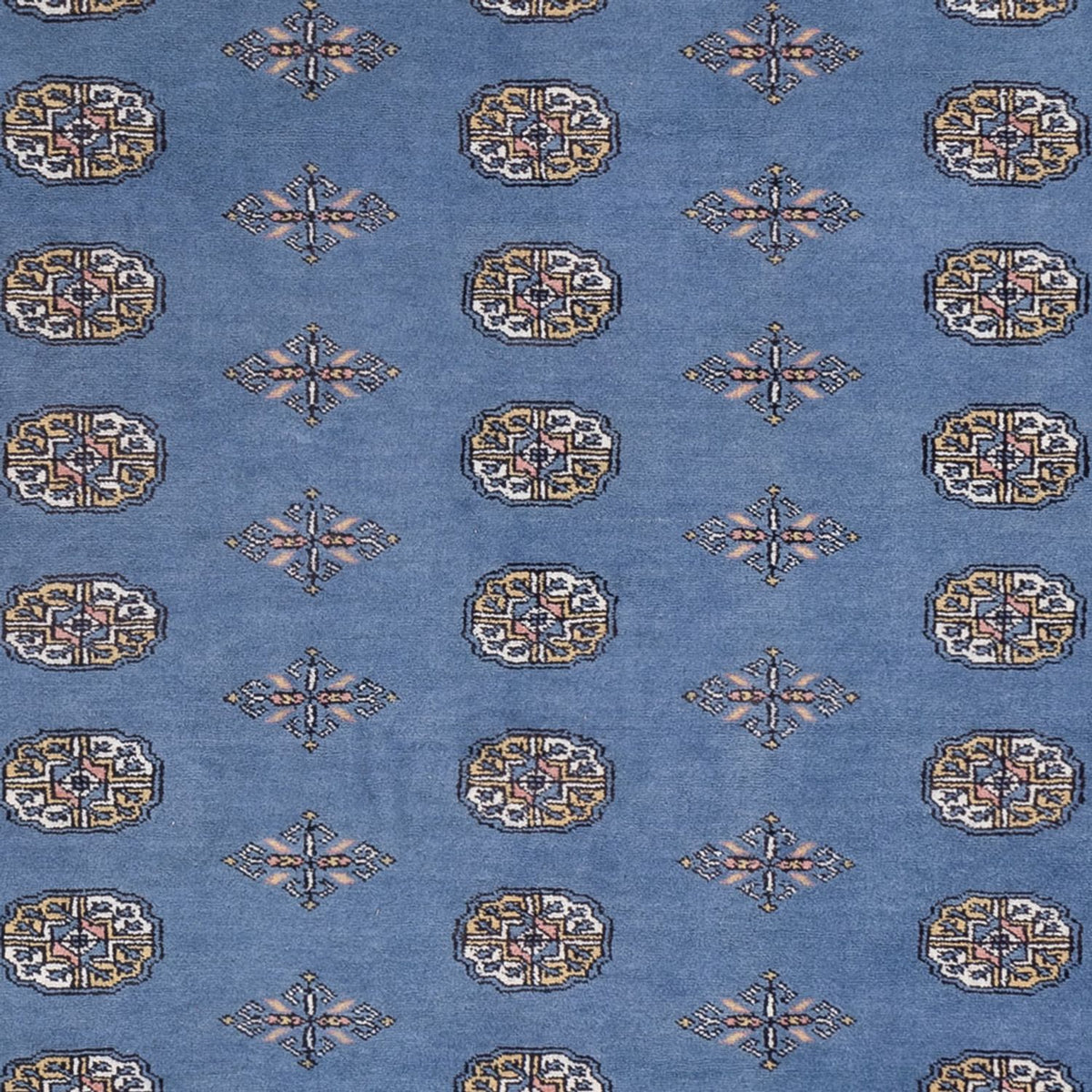 Afghansk tæppe - Bukhara - 308 x 206 cm - blå