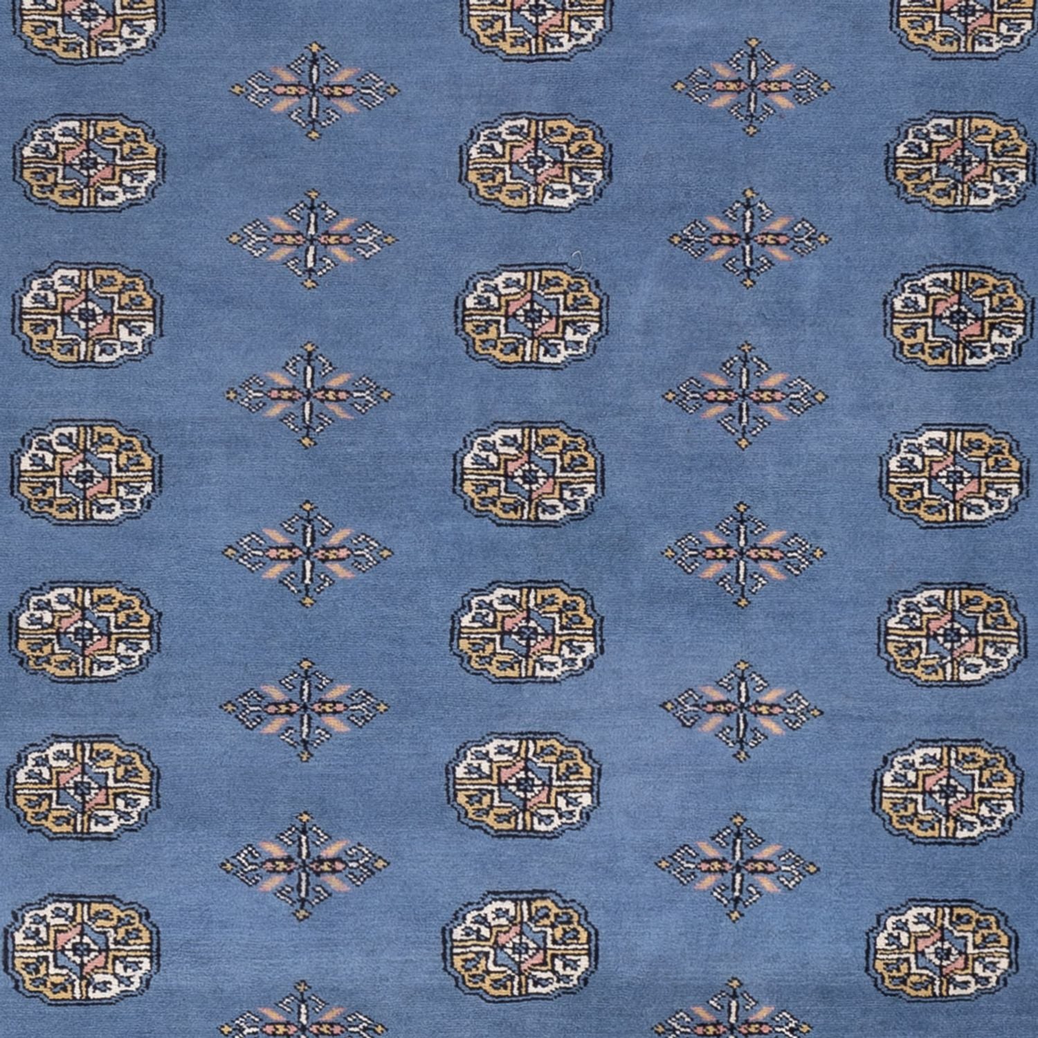 Afghansk tæppe - Bukhara - 315 x 207 cm - blå