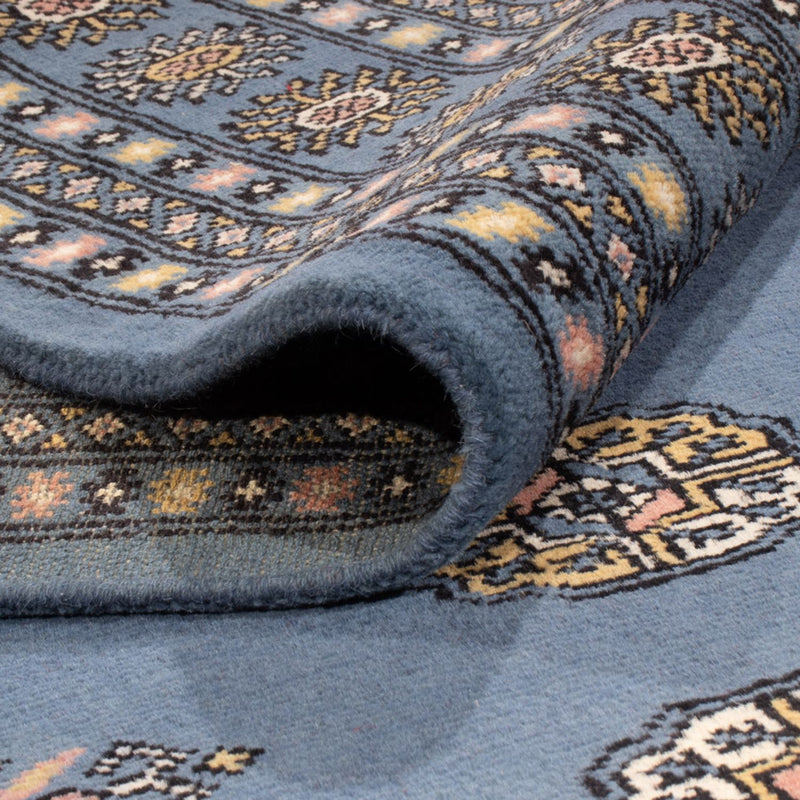Afghansk tæppe - Bukhara - 315 x 207 cm - blå