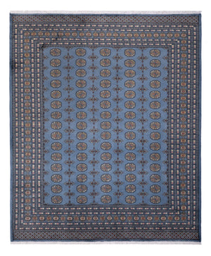 Afghansk tæppe - Bukhara - 307 x 250 cm - blå