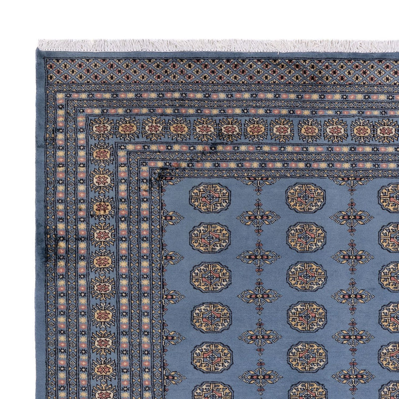 Afghansk tæppe - Bukhara - 307 x 250 cm - blå
