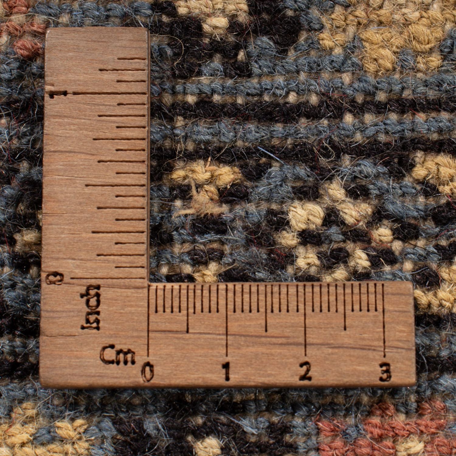 Afghansk tæppe - Bukhara - 305 x 249 cm - blå
