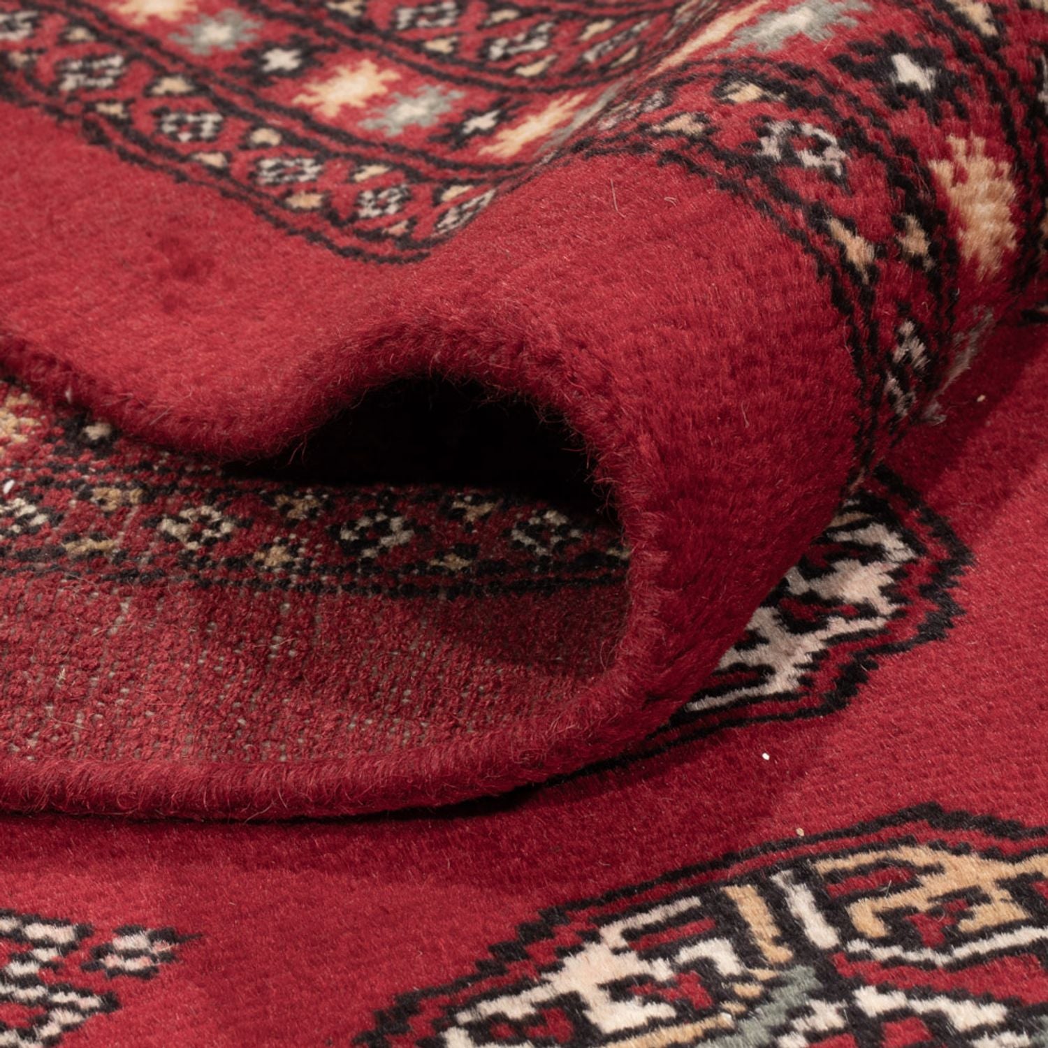 Afghansk tæppe - Bukhara - 309 x 246 cm - rød