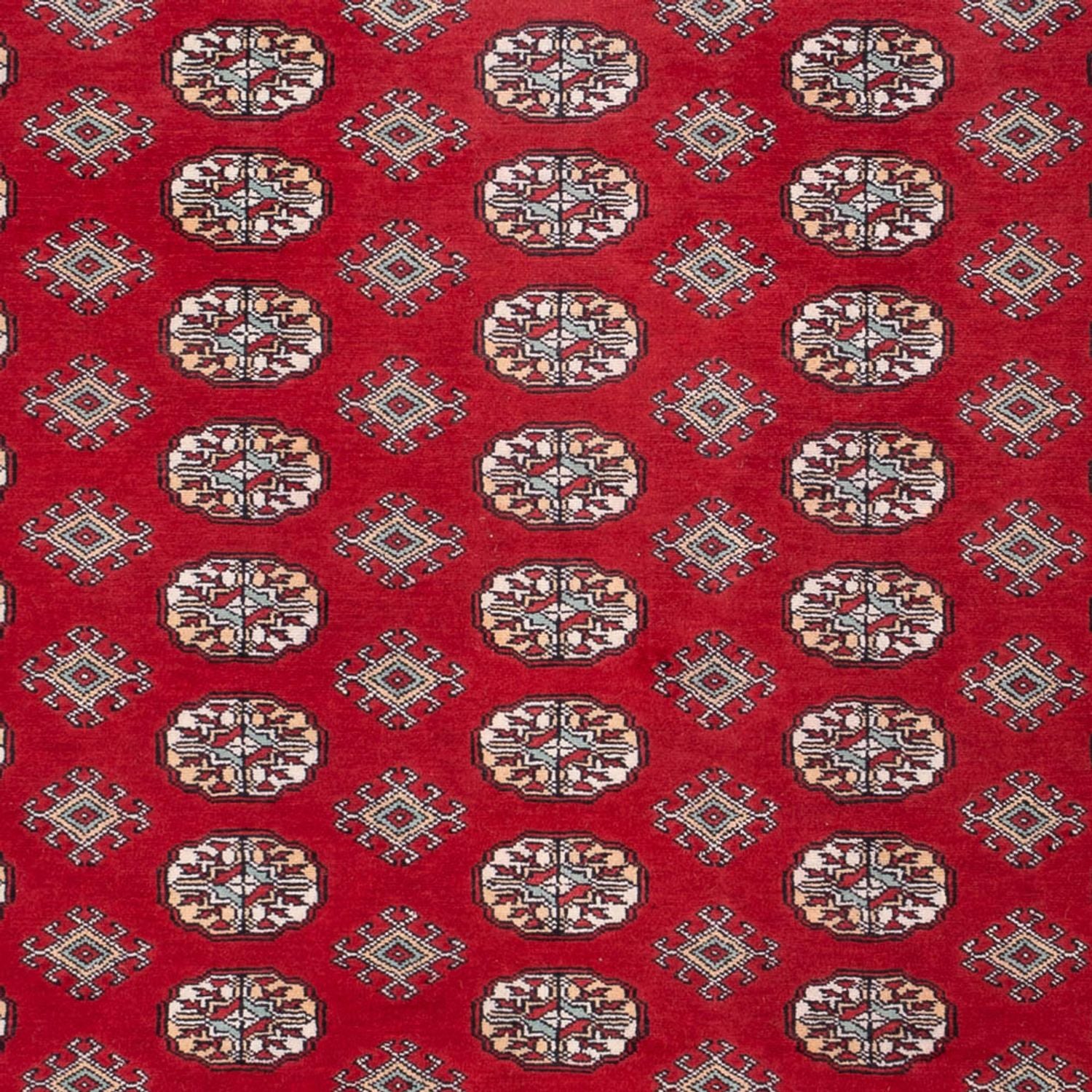 Afghansk tæppe - Bukhara - 296 x 250 cm - rød