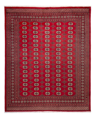 Afghansk tæppe - Bukhara - 309 x 248 cm - rød