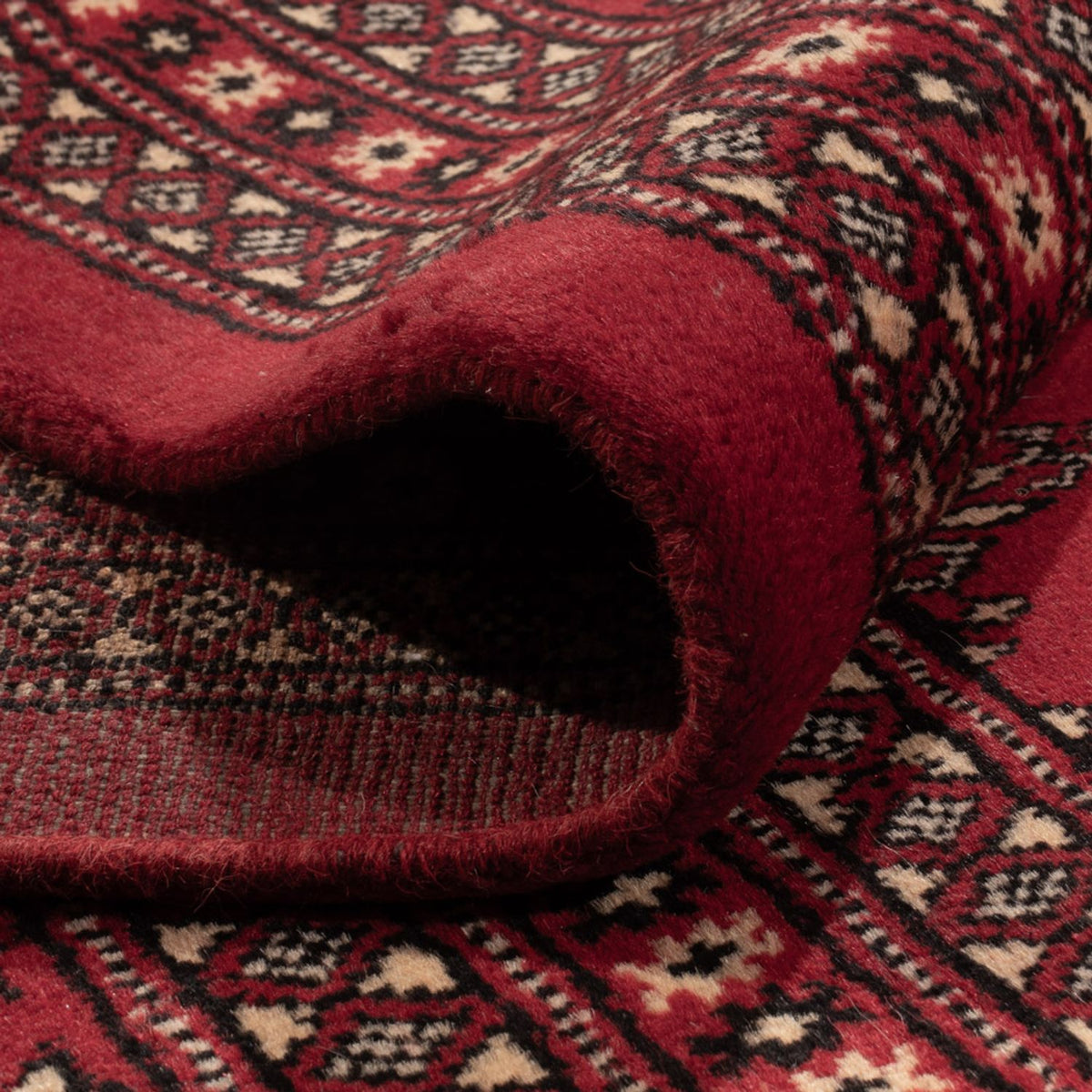 Afghansk tæppe - Bukhara - 309 x 248 cm - rød