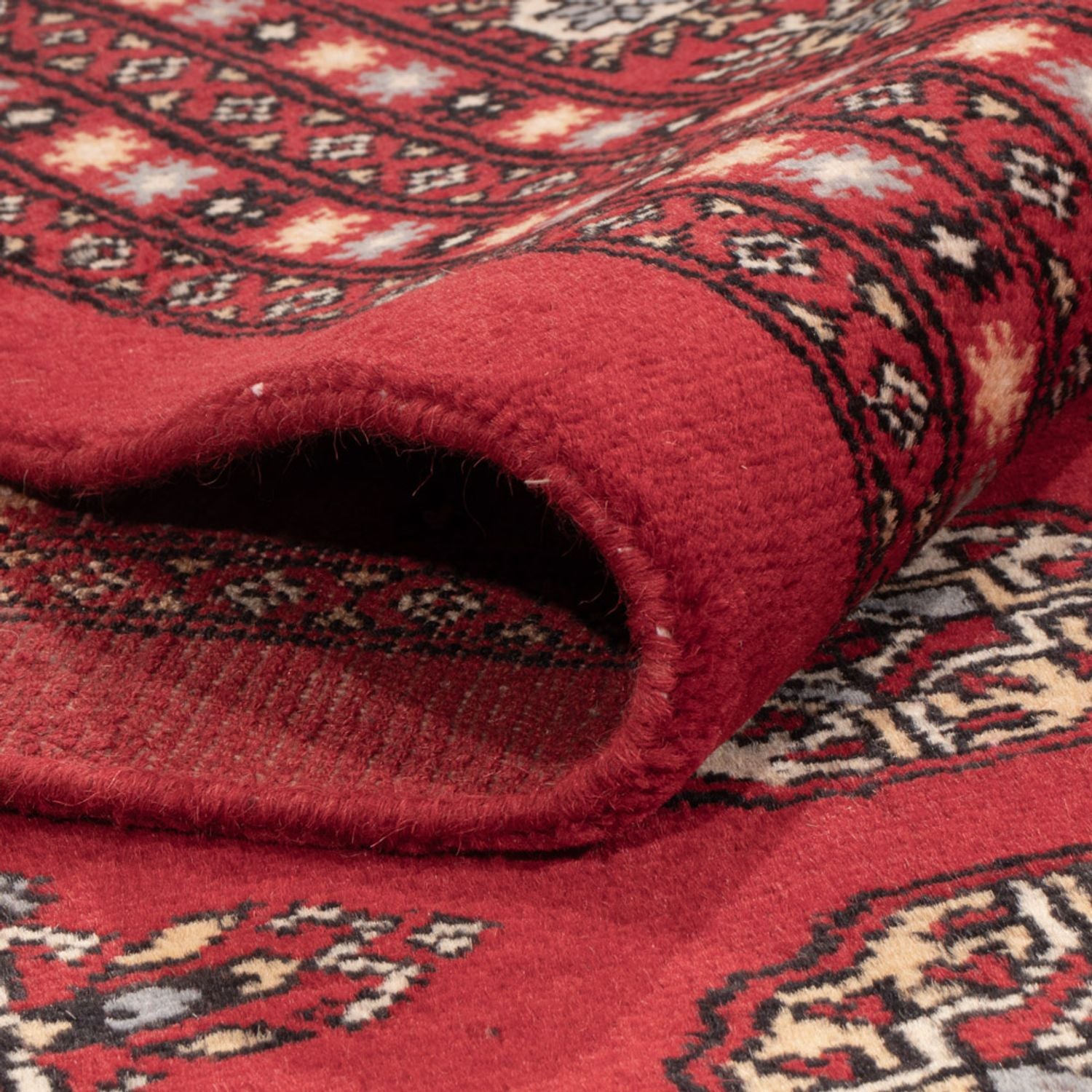 Afghansk tæppe - Bukhara - 310 x 250 cm - rød