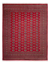 Afghansk tæppe - Bukhara - 315 x 248 cm - rød