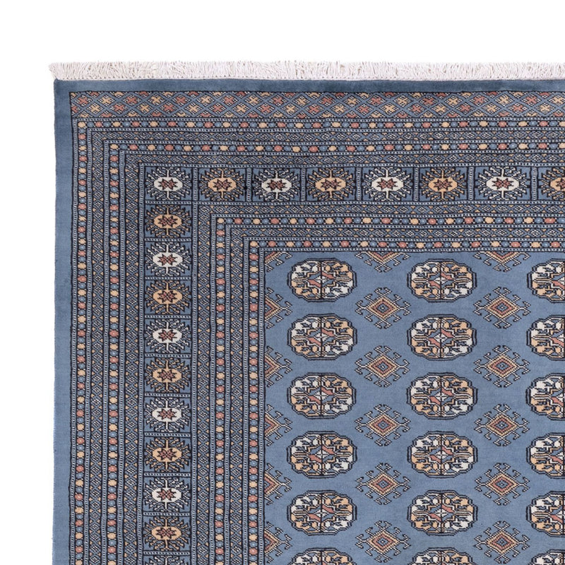 Afghansk tæppe - Bukhara - 309 x 248 cm - havblå