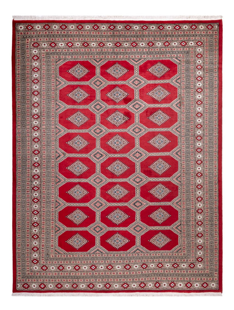 Afghansk tæppe - Bukhara - 287 x 220 cm - rød