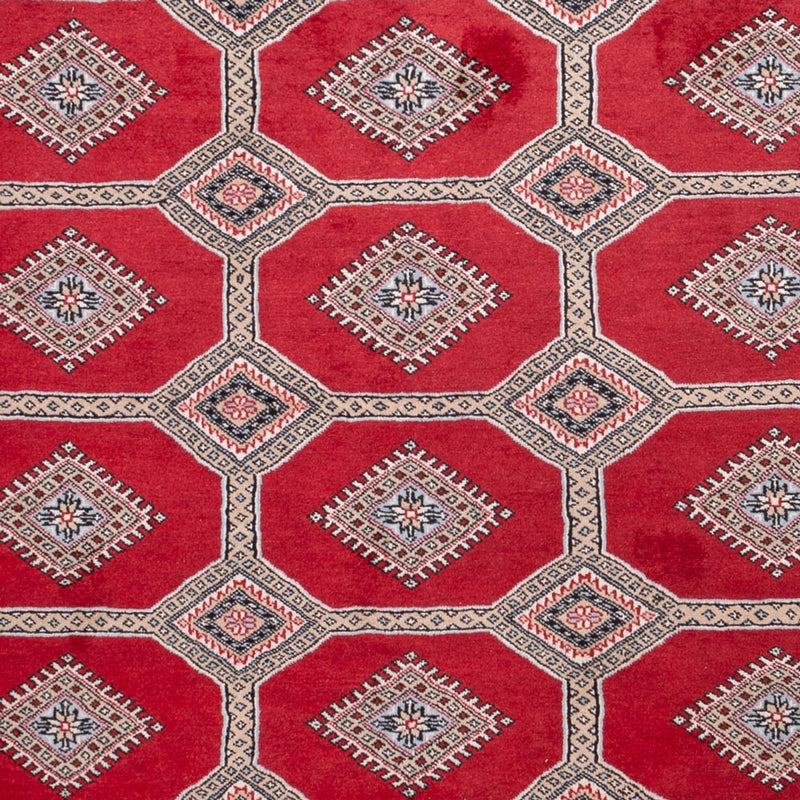 Afghansk tæppe - Bukhara - 287 x 220 cm - rød