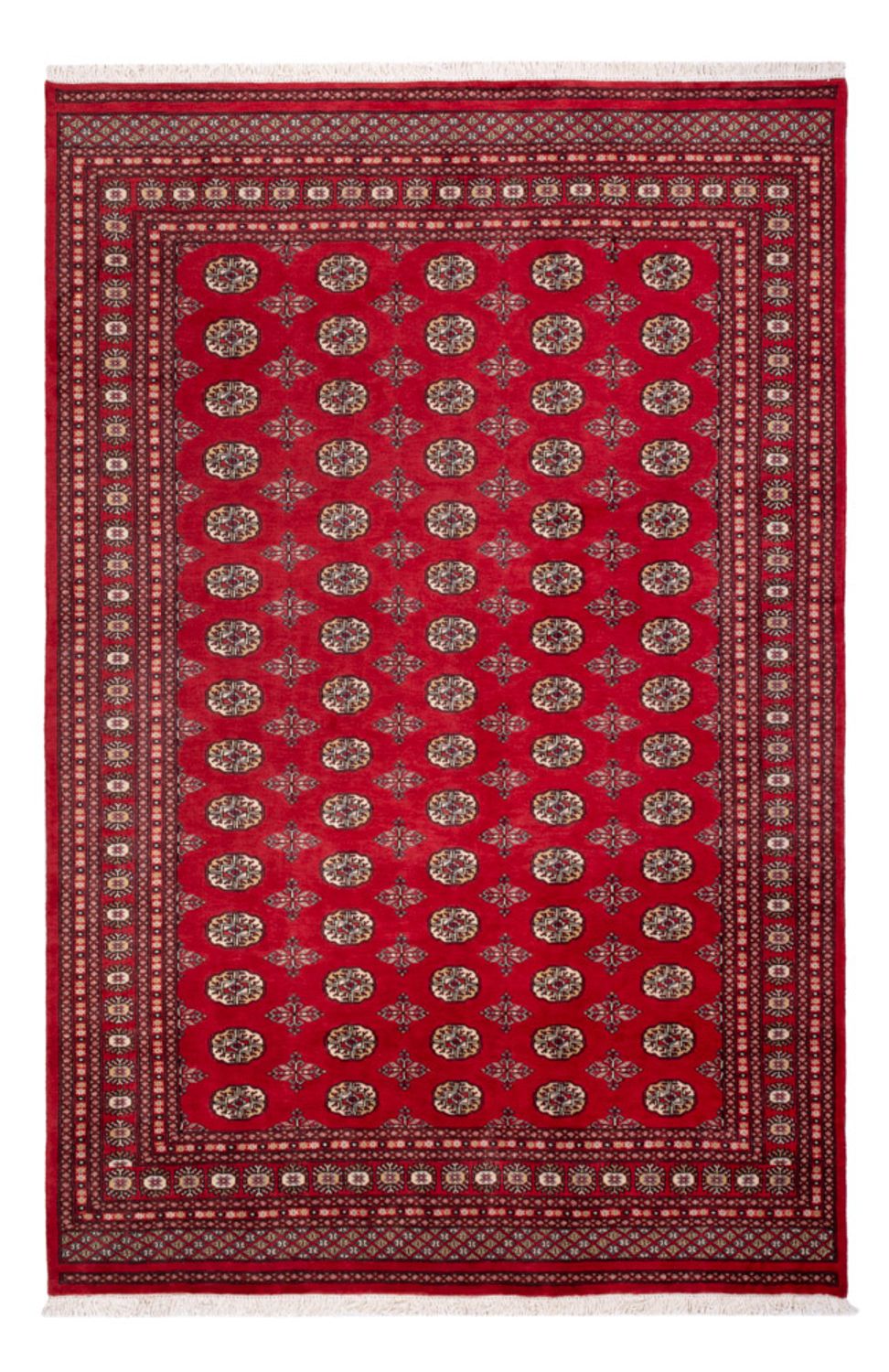 Afghansk tæppe - Bukhara - 298 x 198 cm - rød