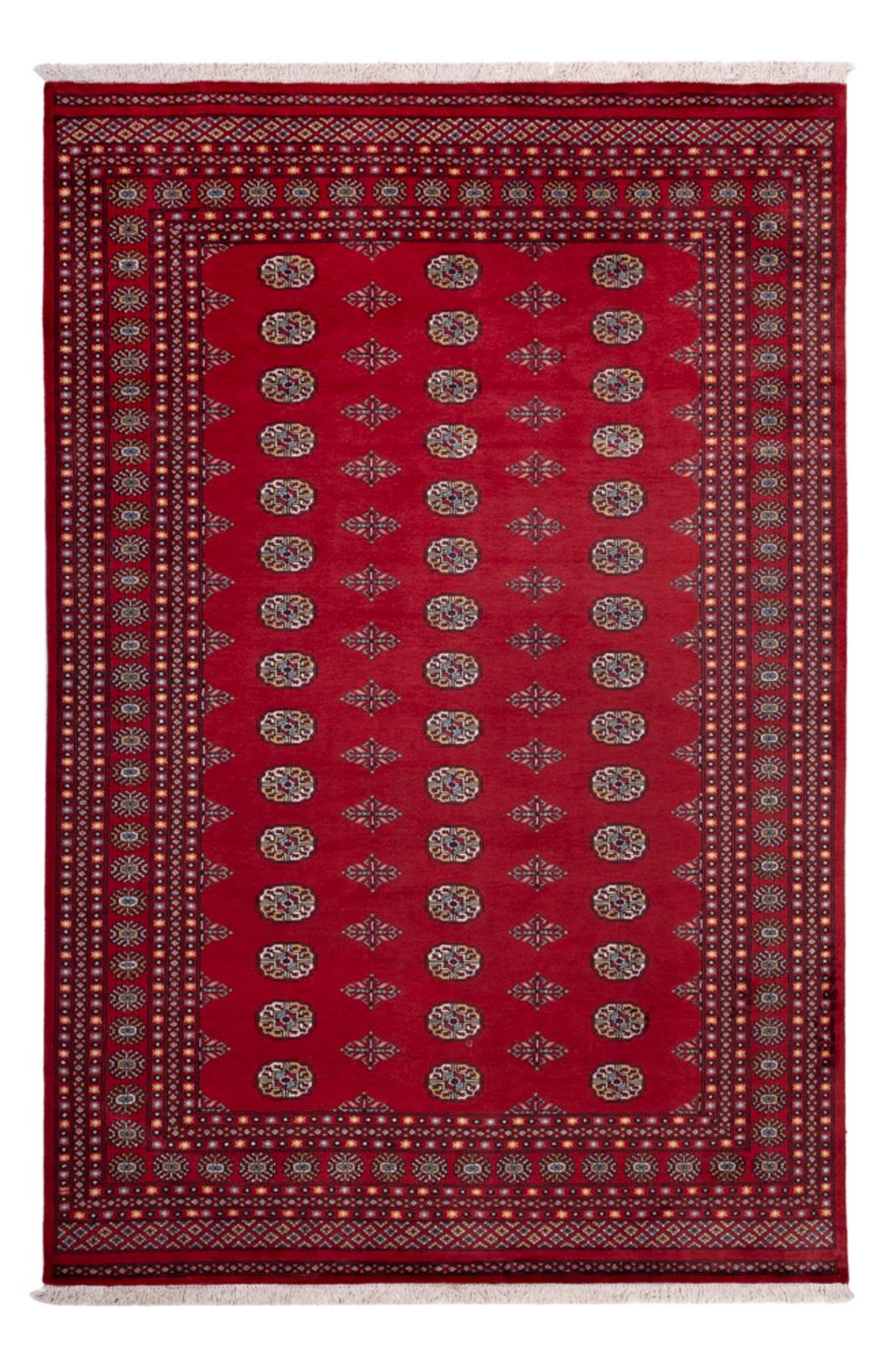 Afghansk tæppe - Bukhara - 302 x 202 cm - rød